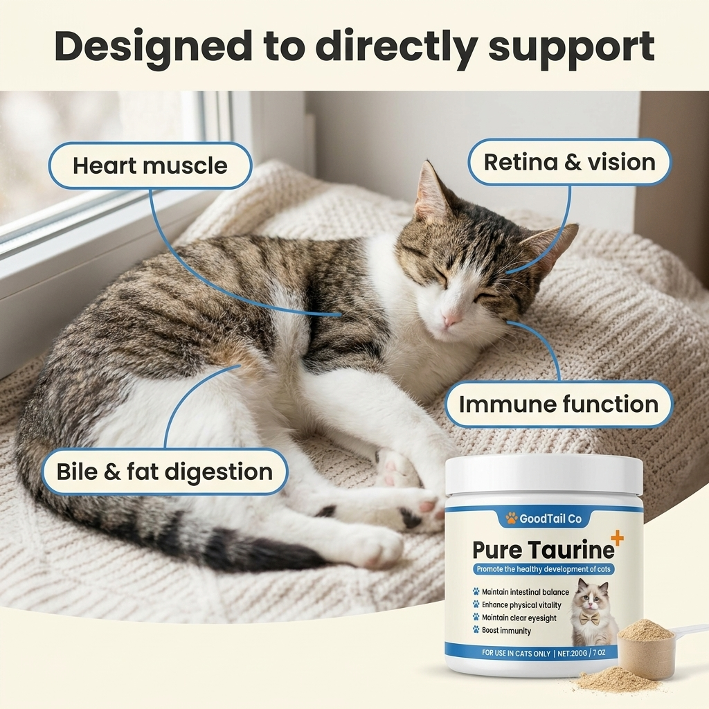 GoodTail Co. Feline Taurine+
