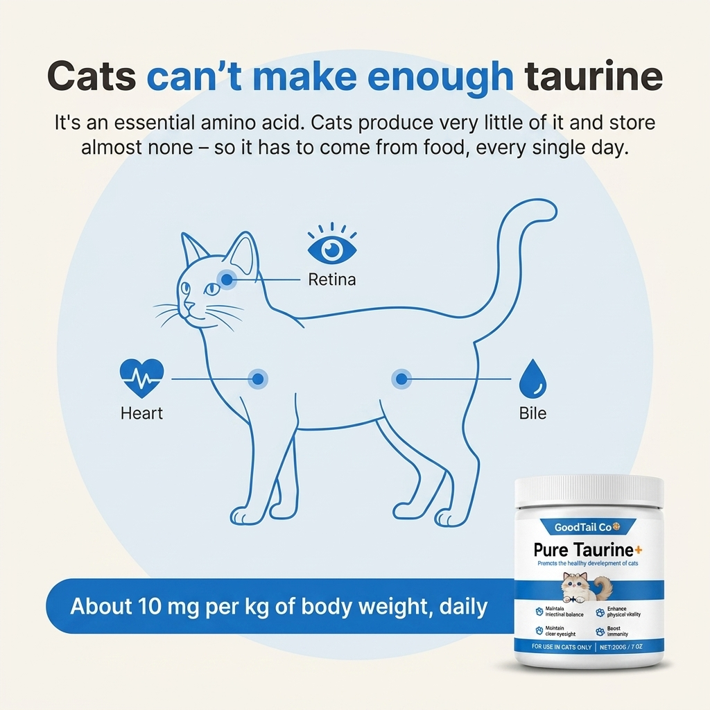 GoodTail Co. Feline Taurine+