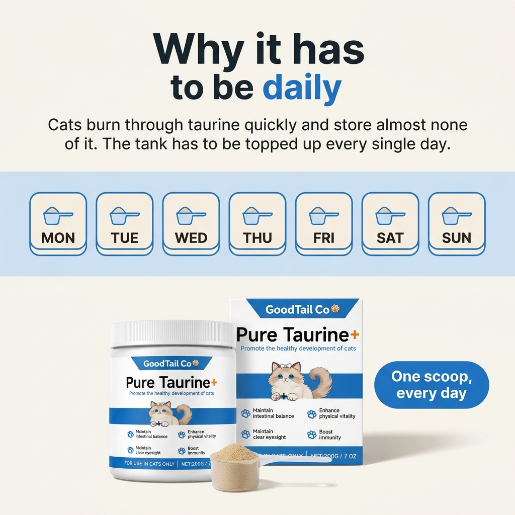 GoodTail Co. Feline Taurine+