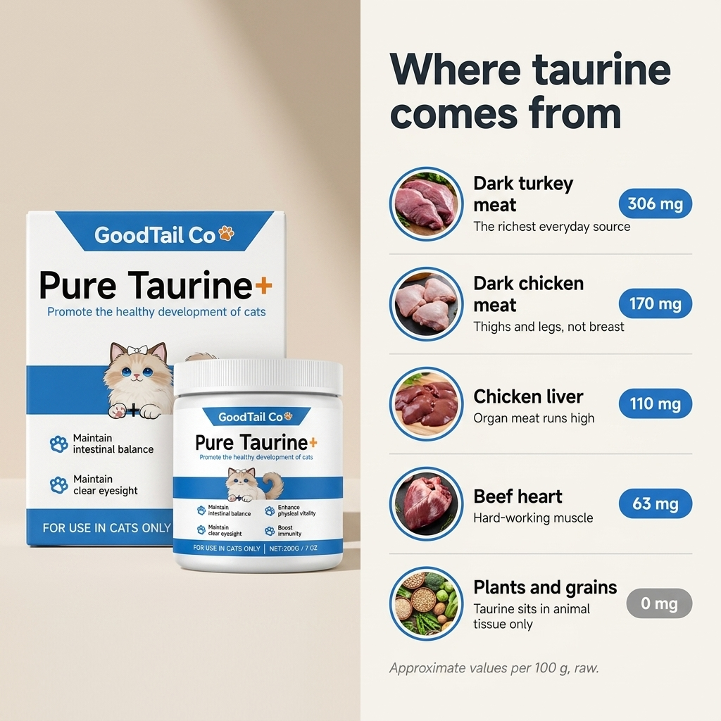 GoodTail Co. Feline Taurine+