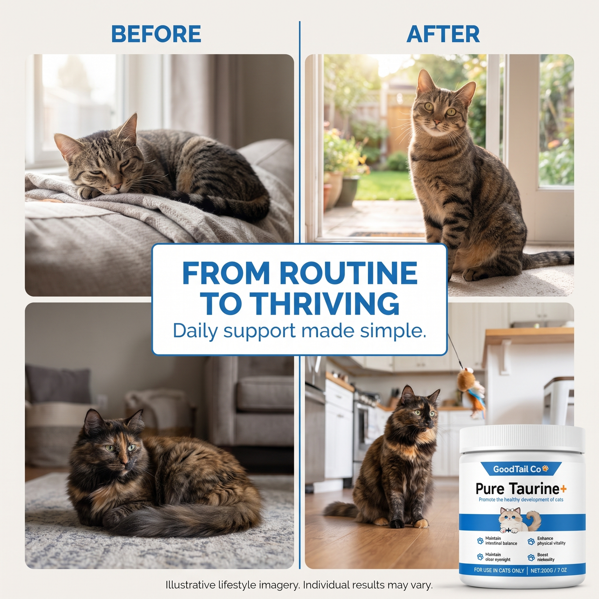 GoodTail Co. Feline Taurine+